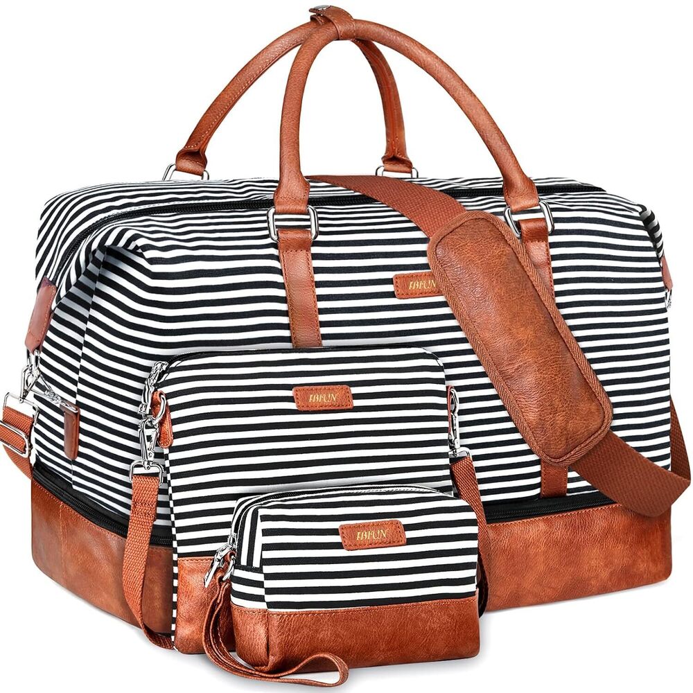Weekender Bags for Women, 21" Weekender Travel Bag, Travel Duffle Bag with